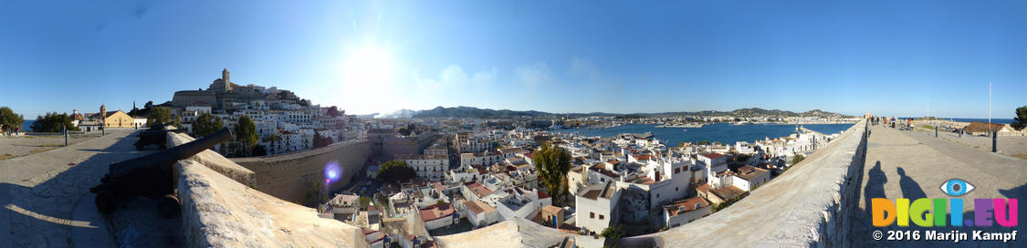 FZ027349-65 View from Ibiza town walls